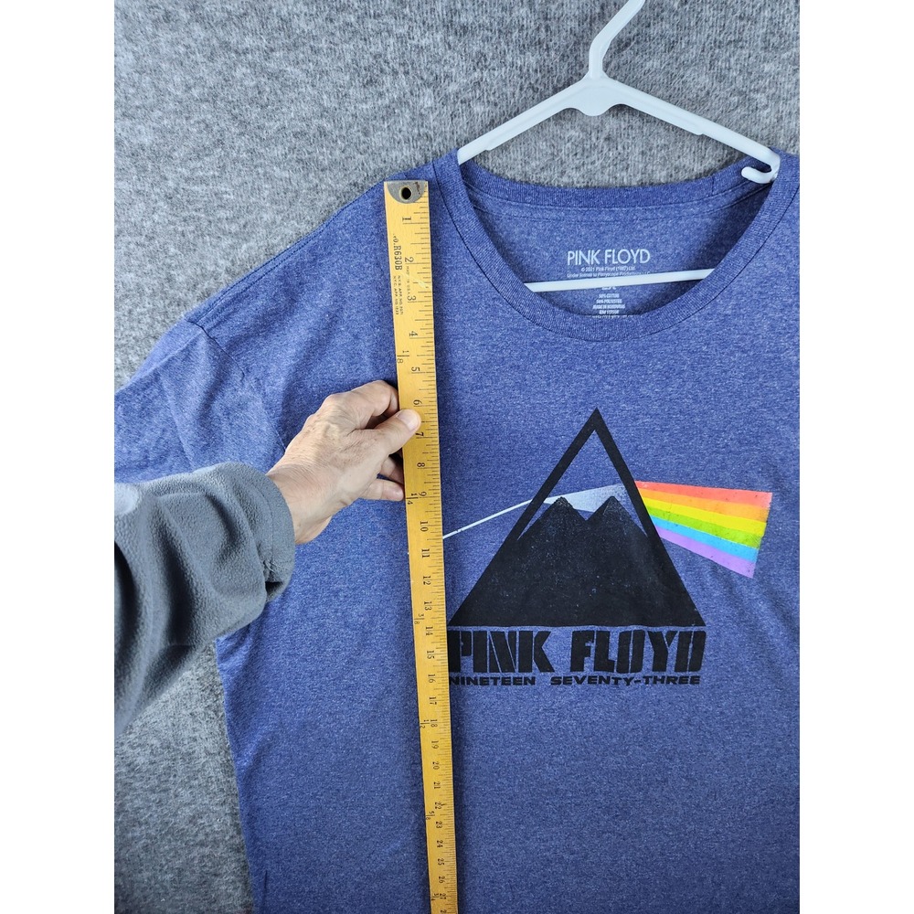 Pink Floyd Dark Side of the Moon Men's XL Prism Graphic Band Tee Rock Concert - Picture 8 of 8